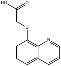 2-quinolin-8-yloxyacetic acid,5326-89-6,结构式