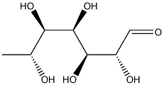 7-Deoxy-L-glycero-D-gluco-heptose 结构式