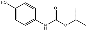 Carbamic acid, (4-hydroxyphenyl)-, 1-methylethyl ester Struktur