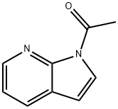 1H-Pyrrolo[2,3-b]pyridine, 1-acetyl- (9CI) Struktur