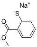 Benzoic acid, 2-Mercapto-, Methyl ester, sodiuM salt Struktur