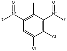 3,4-DICHLORO-2,6-DINITROTOLUENE, 53278-85-6, 结构式