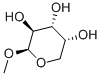 METHYL-BETA-D-ARABINOPYRANOSIDE Struktur