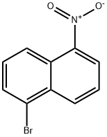 1-ブロモ-5-ニトロナフタレン 化学構造式