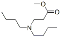 methyl N,N-dibutyl-beta-alaninate Struktur