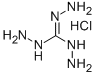 2-(HYDRAZINOCARBOHYDRAZONOYL)HYDRAZINIUM CHLORIDE Structure