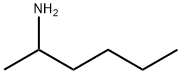 ヘキサン-2-アミン 化学構造式
