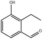 2-乙基-3-羟基苯甲醛, 532966-36-2, 结构式