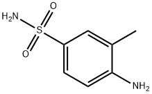 4-アミノ-3-メチルベンゼンスルホンアミド 化学構造式