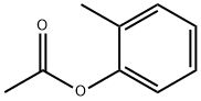 酢酸  o-トリル 化学構造式