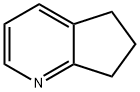 6,7-ジヒドロ-5H-シクロペンタ[b]ピリジン 化学構造式