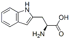 1H-Indole-2-propanoic acid, .alpha.-amino-, (.alpha.S)- Structure