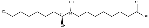 ALEURITIC ACID Struktur