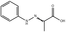 ピルビン酸フェニルヒドラゾン 化学構造式