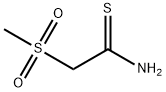 2-甲磺酰乙硫代酰胺, 53300-47-3, 结构式