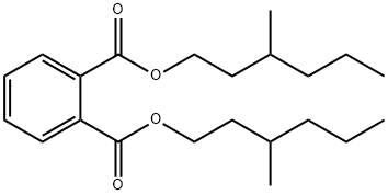 DI(3-METHYLHEXYL)PHTHALATE 结构式