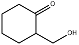 2-(ヒドロキシメチル)シクロヘキサン-1-オン 化学構造式