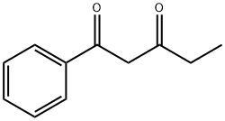1-phenylpentane-1,3-dione Struktur