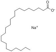 sodium docosanoate  Struktur