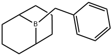 B-苄基-9-硼杂双环[3.3.1]壬烷 结构式