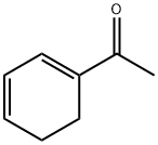 1-(1,3-シクロヘキサジエン-1-イル)エタノン 化学構造式
