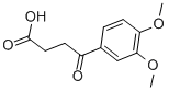 4-(3,4-DIMETHOXYPHENYL)-4-OXOBUTYRIC ACID 化学構造式