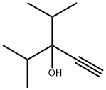 3-ISOPROPYL-4-METHYL-1-PENTYN-3-OL Struktur