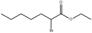 Ethyl 2-bromoheptanoate Structure