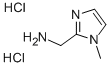 (1-METHYL-1H-IMIDAZOL-2-YL)METHANAMINE DIHYDROCHLORIDE Structure
