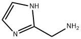 1H-咪唑-2-甲胺, 53332-80-2, 结构式