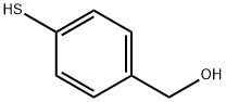 4-Mercaptobenzyl alcohol Struktur