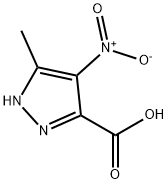 3-METHYL-4-NITRO-1H-PYRAZOLE-5CARBOXYLIC ACID, 5334-38-3, 结构式