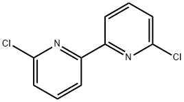 2,2'-ビ(6-クロロピリジン) 化学構造式