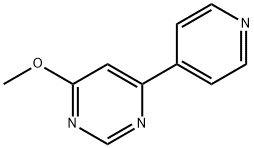 4-methoxy-6-(pyridin-4-yl)pyrimidine Structure