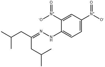 N-(2,6-dimethylheptan-4-ylideneamino)-2,4-dinitro-aniline Struktur