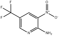 3-硝基-5-三氟甲基吡啶-2-胺 结构式