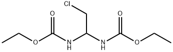 N,N'-(2-Chloroethylidene)biscarbamic acid diethyl ester,5336-13-0,结构式