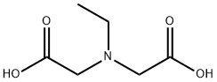 N-Ethyliminodiacetic acid Structure