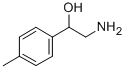 2-アミノ-1-(4-メチルフェニル)エタノール 化学構造式