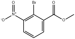2-溴-3-硝基苯甲酸甲酯,5337-09-7,结构式