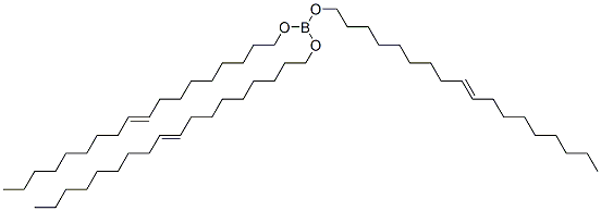 Boric acid tris(9-octadecenyl) ester Struktur