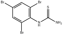 2,4,6-三溴苯基硫脲 结构式