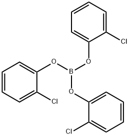 BORIC ACID,TRIS(2-CHLOROPHENYL) ESTER	,5337-60-0,结构式