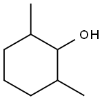 2,6-DIMETHYLCYCLOHEXANOL Structure