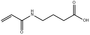 4-丙烯酰胺基丁酸, 53370-87-9, 结构式