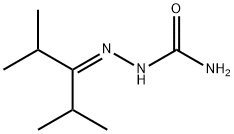 3-Pentanone, 2,4-dimethyl-, semicarbazone Struktur