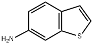 苯并[B]噻吩-6-胺, 5339-33-3, 结构式