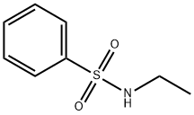 N-乙基苯磺酰胺,5339-67-3,结构式
