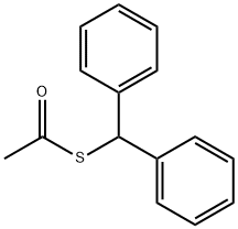 二苯基甲硫醇乙酸, 53392-47-5, 结构式