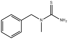 N-ベンジル-N-メチルチオ尿素 化学構造式
